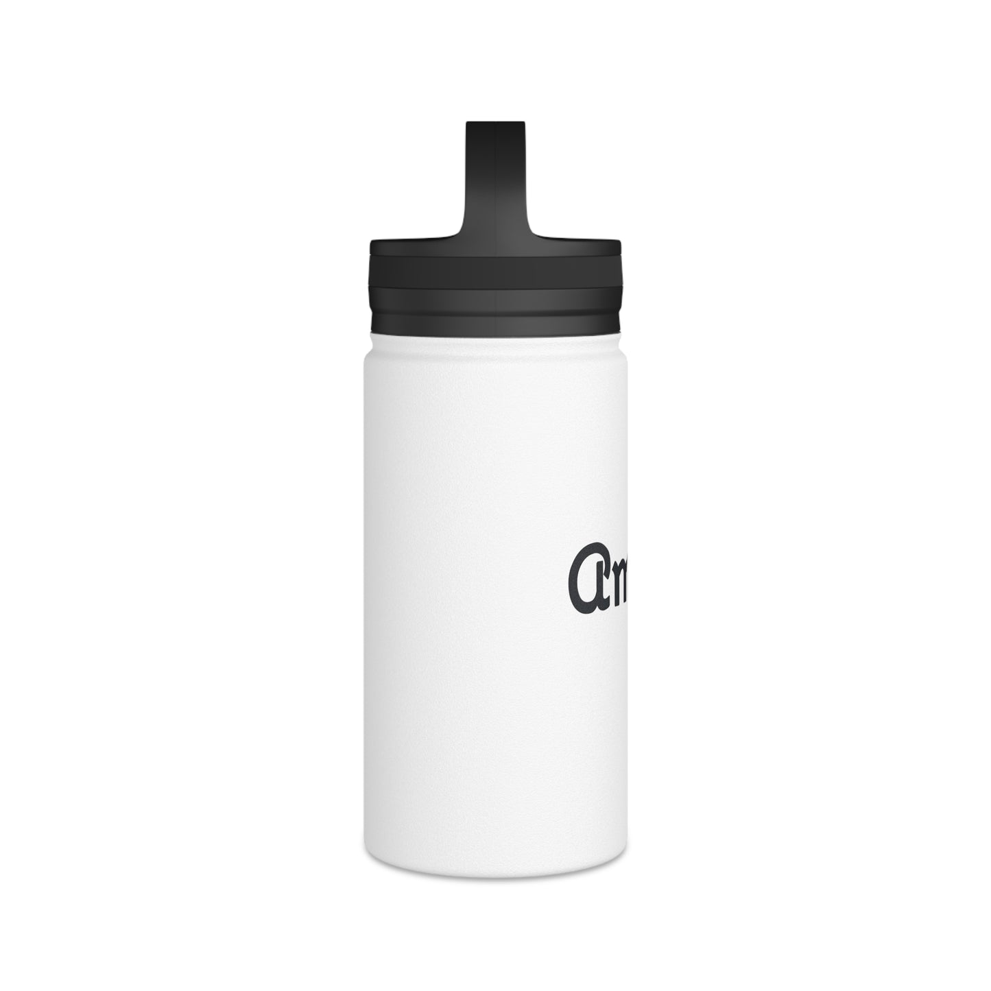 Stainless Steel Water Bottle, Handle Lid