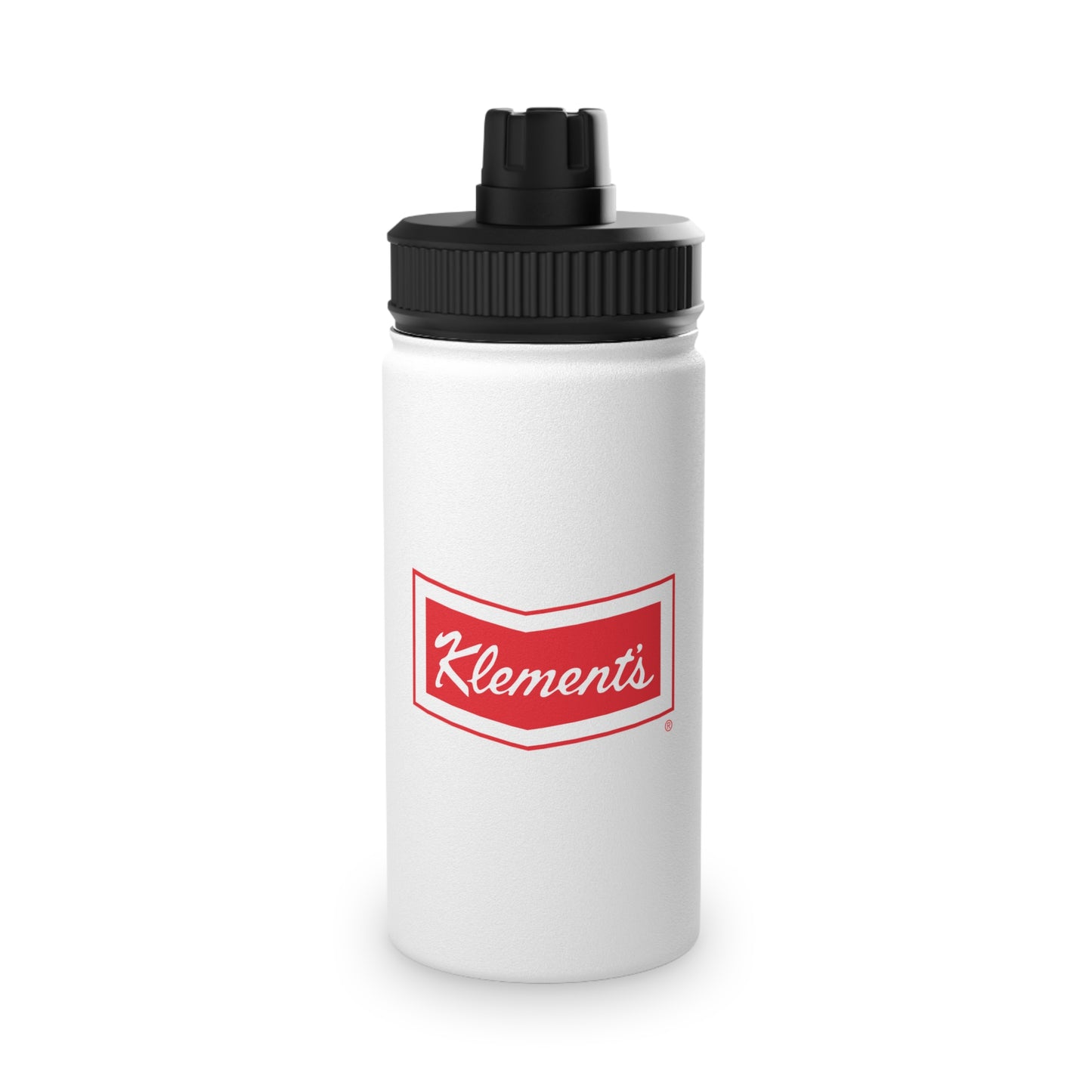Stainless Steel Water Bottle, Sports Lid - Klements