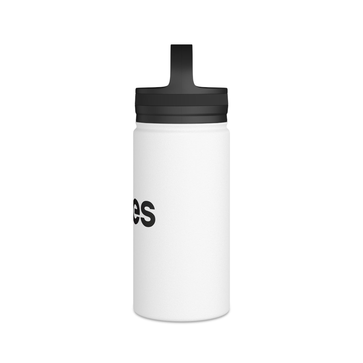 Stainless Steel Water Bottle, Handle Lid - Aries