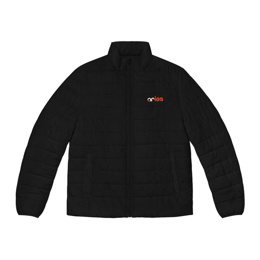 Men's Puffer Jacket (AOP) - Aries