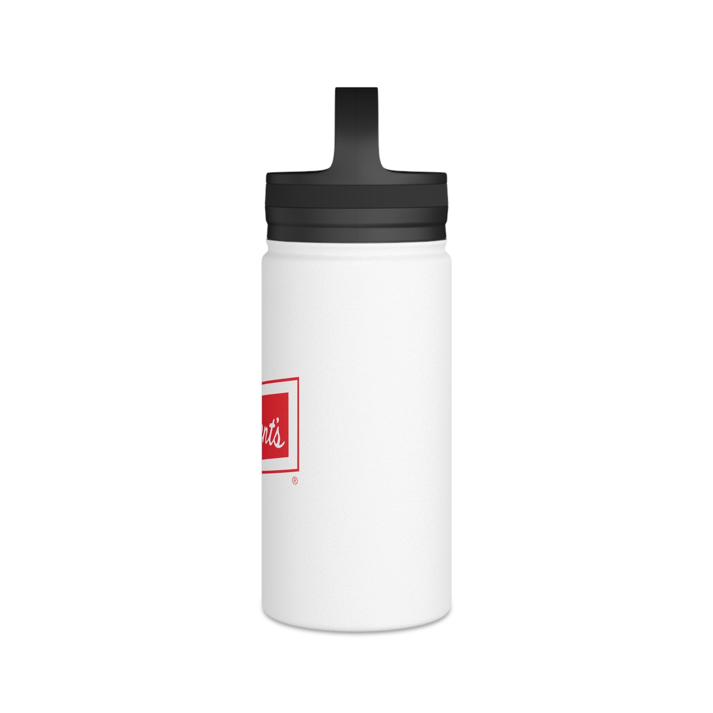 Stainless Steel Water Bottle, Handle Lid - Klements