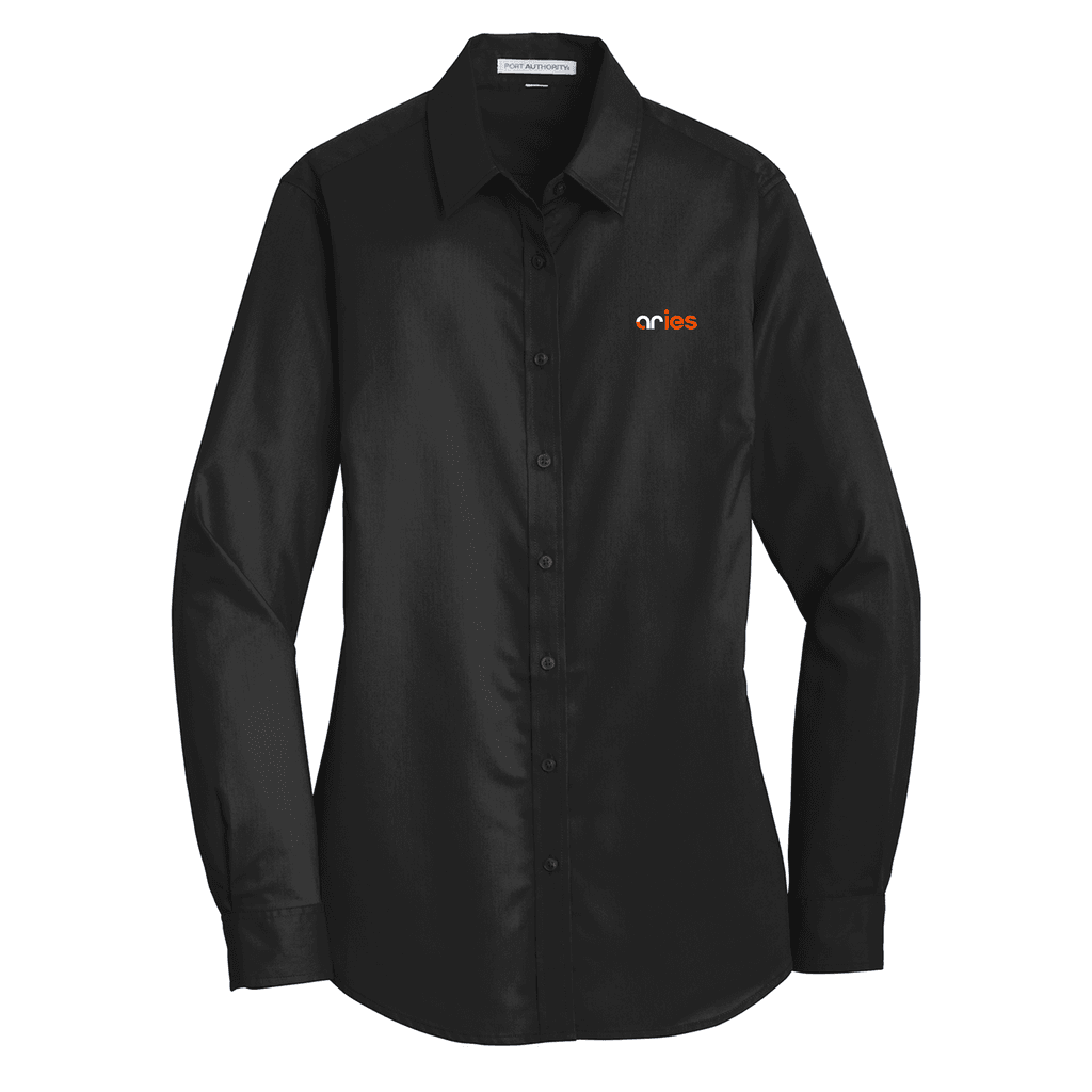 Port Authority® Women's SuperPro™ Twill Shirt - Aries
