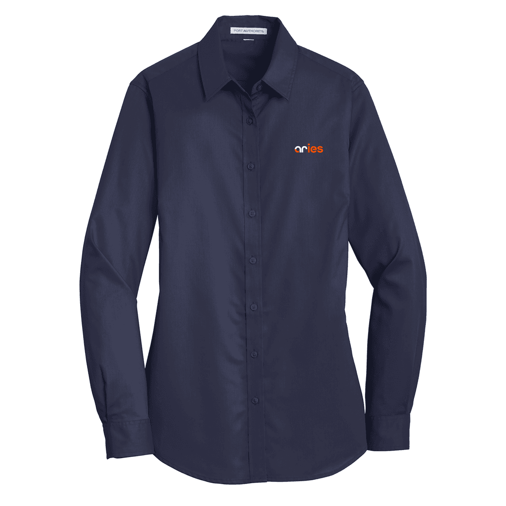 Port Authority® Women's SuperPro™ Twill Shirt - Aries