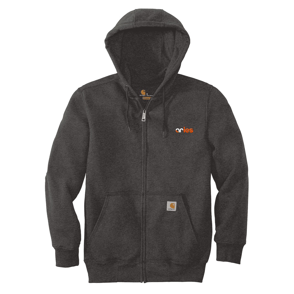 Carhartt® Rain Defender® Paxton Heavyweight Hooded Zip-Front Sweatshirt - Aries