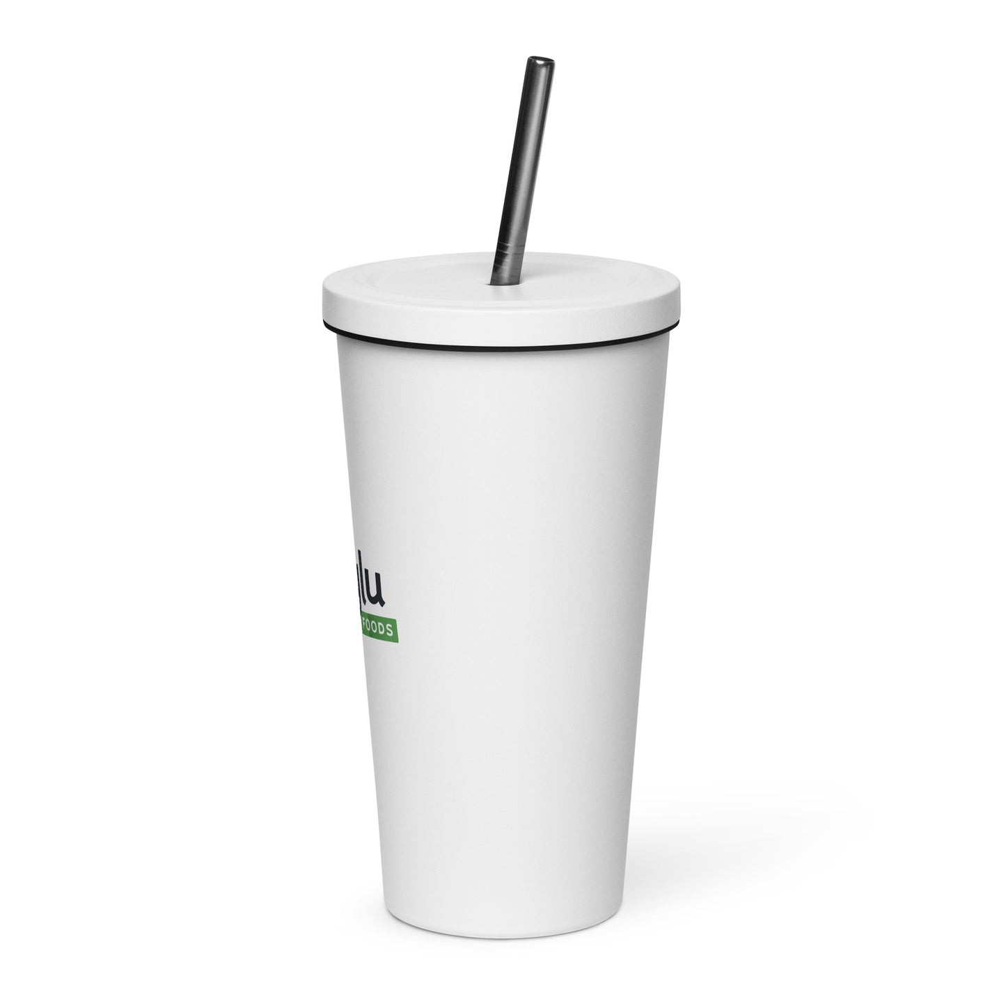 Insulated Tumbler With Straw