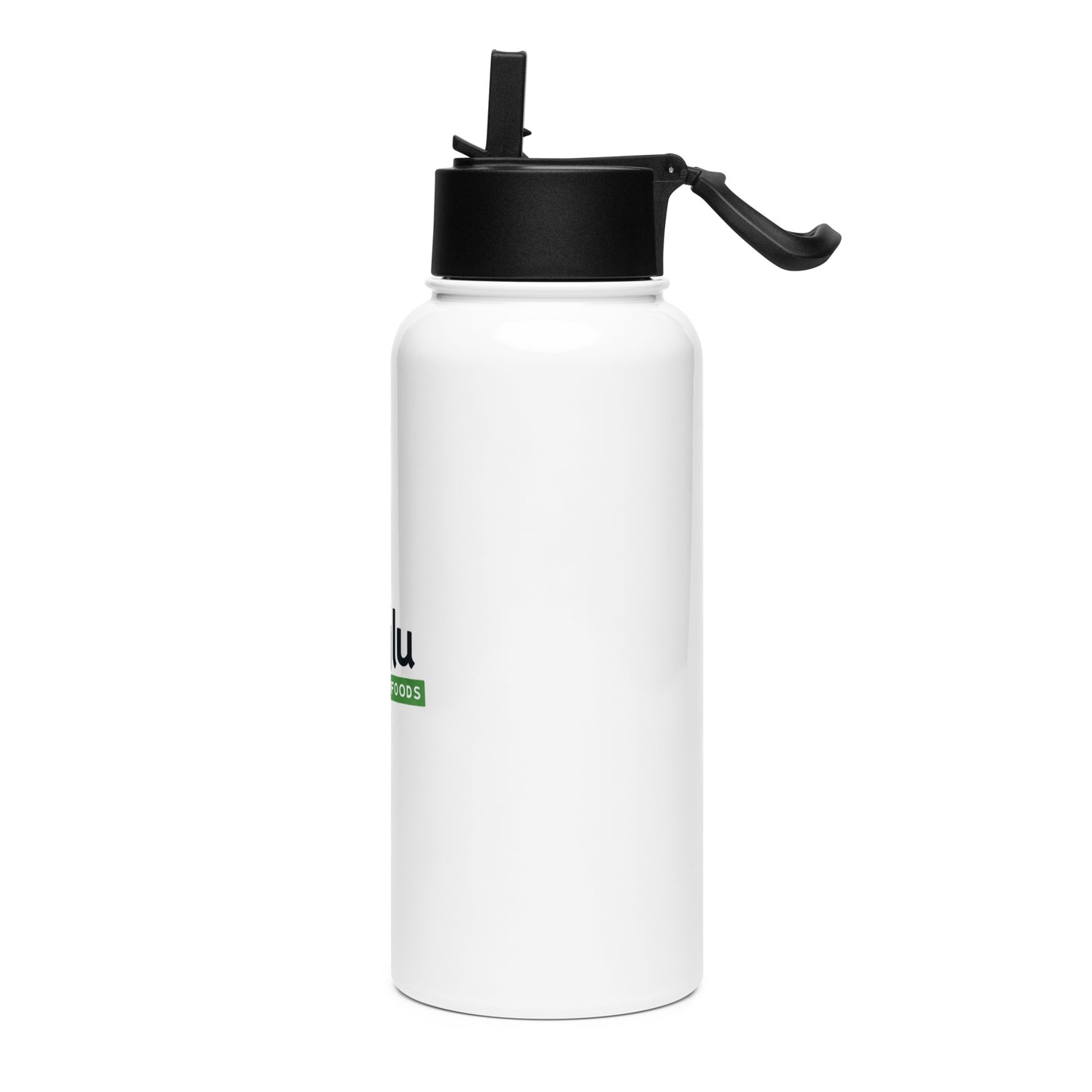 Stainless Steel Water Bottle with a Straw lid