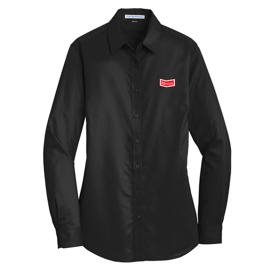 Port Authority® Women's SuperPro™ Twill Shirt - Klements